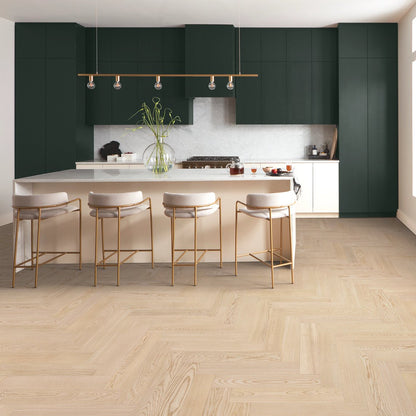 Ash Wood Herringbone